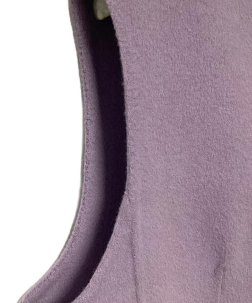 ESTNATION（エストネーション）ESTNATION (エストネーション) リバーVネックミニワンピース パープル サイズ:Fの古着・服飾アイテム