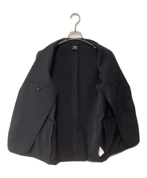 NEW BALANCE（ニューバランス）NEW BALANCE (ニューバランス) THE CITY テーラードジャケット ブラック サイズ:Mの古着・服飾アイテム