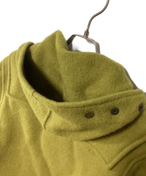 GLOVER ALL（グローバーオール）GLOVER ALL (グローバーオール) ダッフルコート 黄緑 サイズ:XSの古着・服飾アイテム
