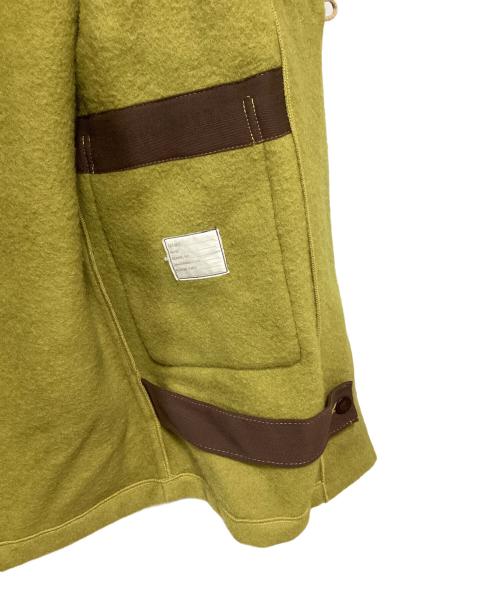 GLOVER ALL（グローバーオール）GLOVER ALL (グローバーオール) ダッフルコート 黄緑 サイズ:XSの古着・服飾アイテム