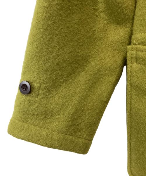 GLOVER ALL（グローバーオール）GLOVER ALL (グローバーオール) ダッフルコート 黄緑 サイズ:XSの古着・服飾アイテム