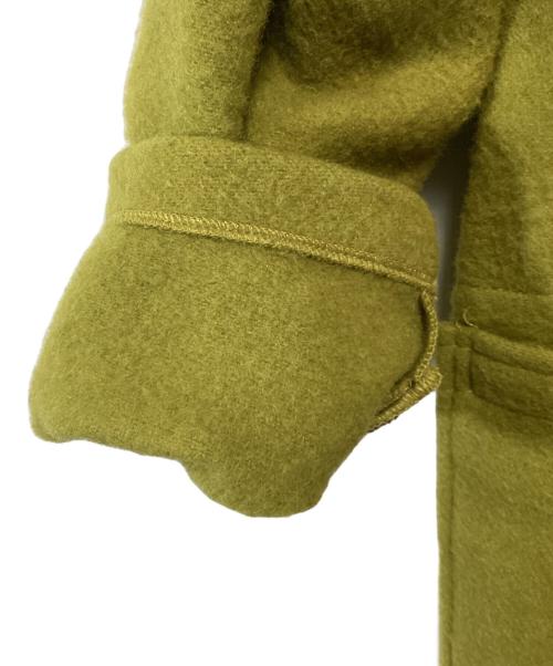 GLOVER ALL（グローバーオール）GLOVER ALL (グローバーオール) ダッフルコート 黄緑 サイズ:XSの古着・服飾アイテム