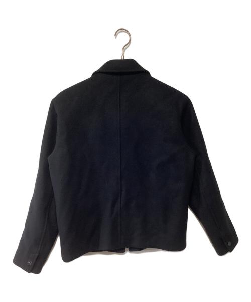 PUBLIC TOKYO（パブリックトウキョウ）PUBLIC TOKYO (パブリックトウキョウ) メルトンウールブルゾン ブラック サイズ:01の古着・服飾アイテム
