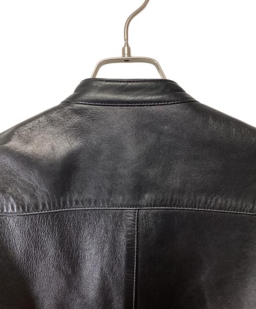 LIDnM（リドム）LIDnM (リドム) シングルライダースジャケット ブラック サイズ:Mの古着・服飾アイテム
