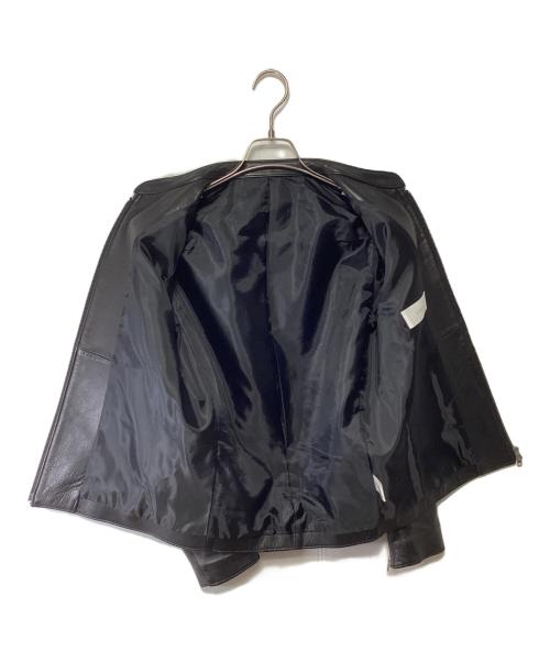 LIDnM（リドム）LIDnM (リドム) シングルライダースジャケット ブラック サイズ:Mの古着・服飾アイテム