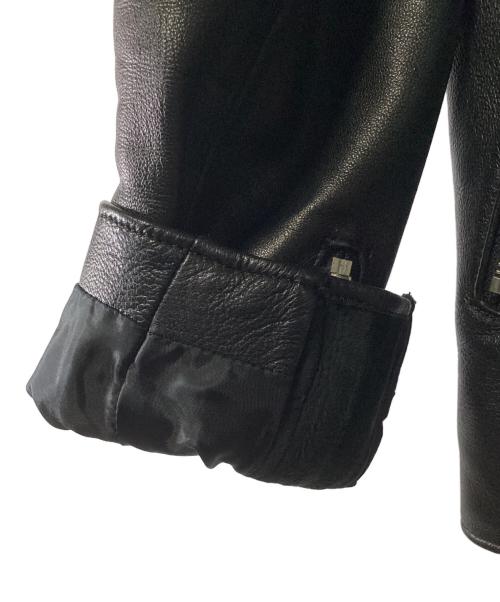 LIDnM（リドム）LIDnM (リドム) シングルライダースジャケット ブラック サイズ:Mの古着・服飾アイテム