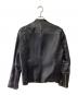 LIDnM (リドム) シングルライダースジャケット ブラック サイズ:M：7000円