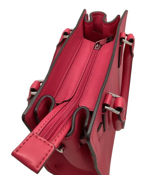 MICHAEL KORS（マイケルコース）MICHAEL KORS (マイケルコース) ハンドバッグ ショッキングピンクの古着・服飾アイテム