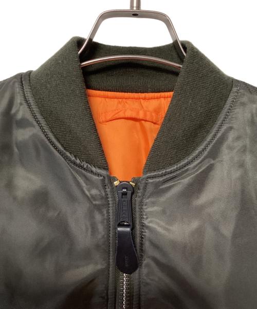 ALPHA（アルファ）ALPHA (アルファ) MA-1ジャケット カーキ サイズ:Lの古着・服飾アイテム