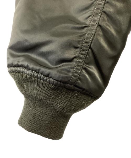 ALPHA（アルファ）ALPHA (アルファ) MA-1ジャケット カーキ サイズ:Lの古着・服飾アイテム