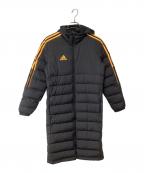 adidasアディダス）の古着「ベンチコート」｜ブラック