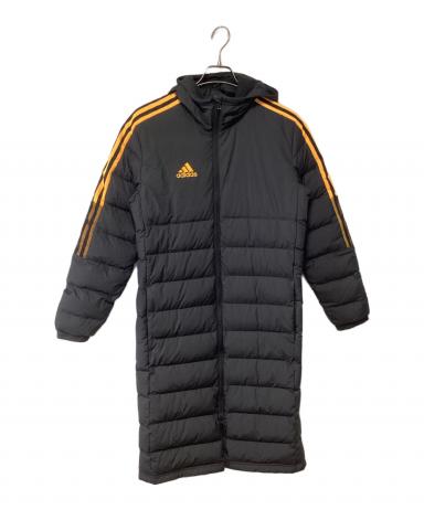中古・古着通販】adidas (アディダス) ベンチコート ブラック サイズ:S