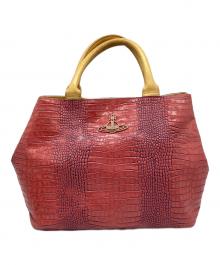 Vivienne Westwood（ヴィヴィアンウエストウッド）の古着「ハンドバッグ」｜レッド×イエロー