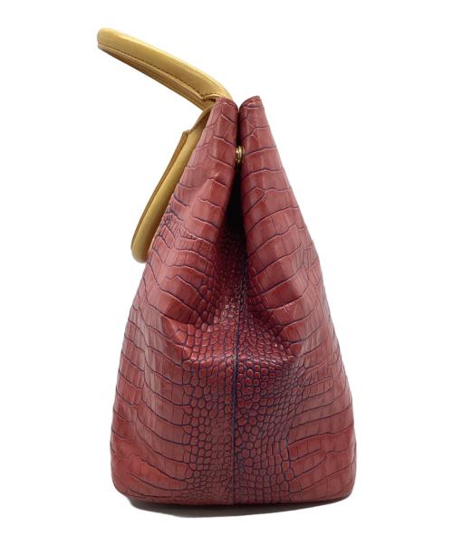 Vivienne Westwood（ヴィヴィアンウエストウッド）Vivienne Westwood (ヴィヴィアンウエストウッド) ハンドバッグ レッド×イエローの古着・服飾アイテム