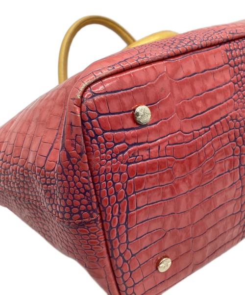 Vivienne Westwood（ヴィヴィアンウエストウッド）Vivienne Westwood (ヴィヴィアンウエストウッド) ハンドバッグ レッド×イエローの古着・服飾アイテム