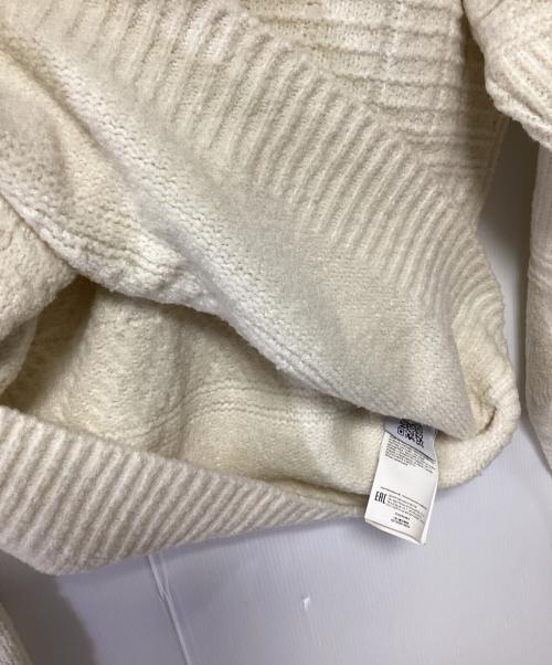 STONE ISLAND（ストーンアイランド）STONE ISLAND (ストーンアイランド) 厚手ニット アイボリー サイズ:Sの古着・服飾アイテム