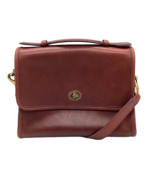 COACH（コーチ）COACH (コーチ) ショルダーバッグ ボルドーの古着・服飾アイテム
