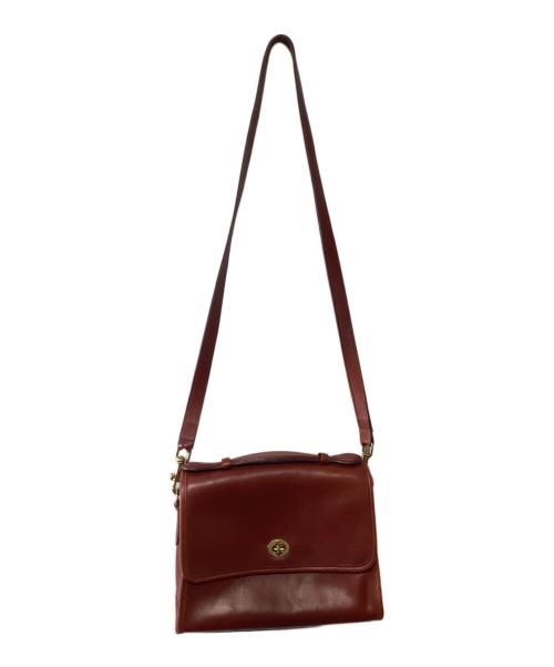 COACH（コーチ）COACH (コーチ) ショルダーバッグ ボルドーの古着・服飾アイテム