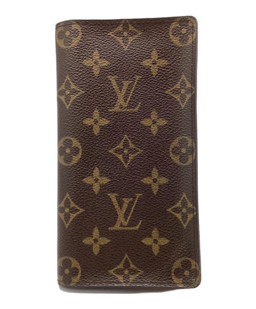 LOUIS VUITTON（ルイ ヴィトン）LOUIS VUITTON (ルイ ヴィトン) ポルト・カルト・クレディ ブラウンの古着・服飾アイテム