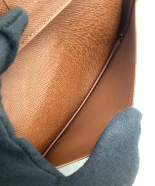 LOUIS VUITTON（ルイ ヴィトン）LOUIS VUITTON (ルイ ヴィトン) ポルト・カルト・クレディ ブラウンの古着・服飾アイテム