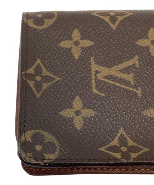 LOUIS VUITTON（ルイ ヴィトン）LOUIS VUITTON (ルイ ヴィトン) ポルト・カルト・クレディ ブラウンの古着・服飾アイテム