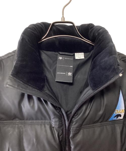 adidas（アディダス）adidas (アディダス) ALEXANDER WANG (アレキサンダー・ワン) パフィージャケット ブラック サイズ:XSの古着・服飾アイテム