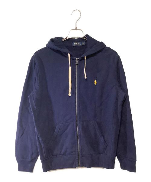 POLO RALPH LAUREN（ポロ・ラルフローレン）POLO RALPH LAUREN (ポロ・ラルフローレン) ジップパーカー ネイビー サイズ:Mの古着・服飾アイテム