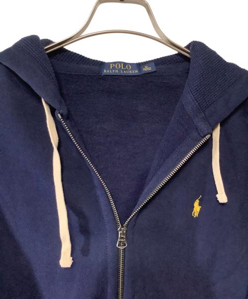 POLO RALPH LAUREN（ポロ・ラルフローレン）POLO RALPH LAUREN (ポロ・ラルフローレン) ジップパーカー ネイビー サイズ:Mの古着・服飾アイテム
