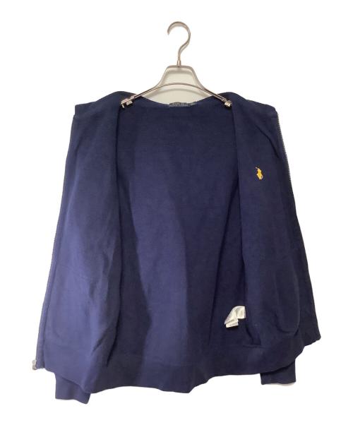 POLO RALPH LAUREN（ポロ・ラルフローレン）POLO RALPH LAUREN (ポロ・ラルフローレン) ジップパーカー ネイビー サイズ:Mの古着・服飾アイテム