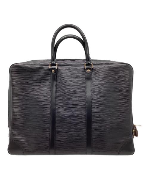 LOUIS VUITTON（ルイ ヴィトン）LOUIS VUITTON (ルイ ヴィトン) ポルト ドキュマン ヴォワヤージュ ブラックの古着・服飾アイテム