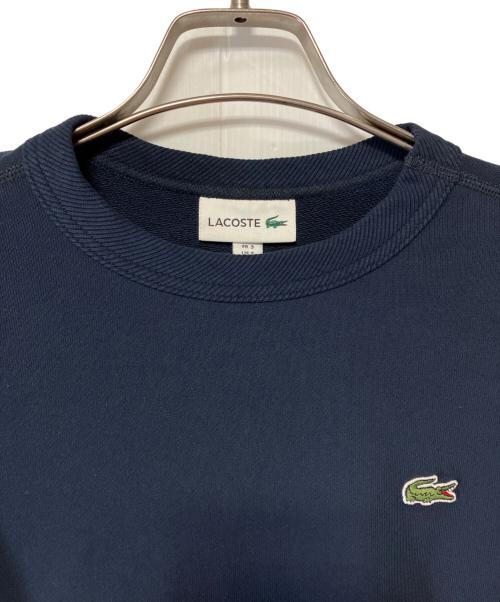 LACOSTE（ラコステ）LACOSTE (ラコステ) クルーネックスウェット ネイビー サイズ:US Sの古着・服飾アイテム