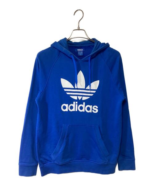 adidas（アディダス）adidas (アディダス) パーカー ブルー サイズ:Lの古着・服飾アイテム