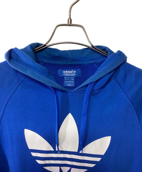 adidas（アディダス）adidas (アディダス) パーカー ブルー サイズ:Lの古着・服飾アイテム