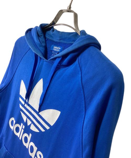 adidas（アディダス）adidas (アディダス) パーカー ブルー サイズ:Lの古着・服飾アイテム