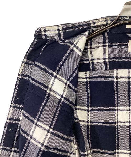 LEVI'S（リーバイス）LEVI'S (リーバイス) 長袖シャツ ネイビー×ホワイト サイズ:Sの古着・服飾アイテム