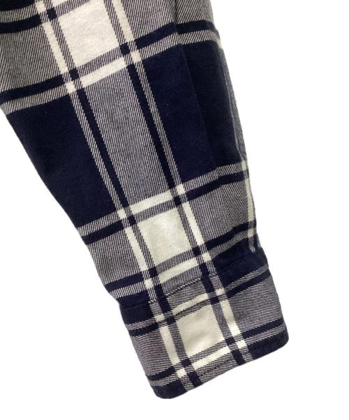 LEVI'S（リーバイス）LEVI'S (リーバイス) 長袖シャツ ネイビー×ホワイト サイズ:Sの古着・服飾アイテム