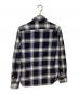 LEVI'S (リーバイス) 長袖シャツ ネイビー×ホワイト サイズ:S：6000円