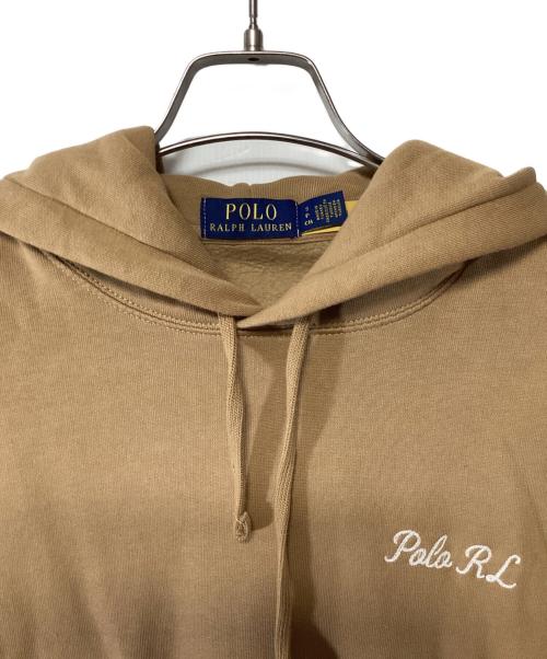 POLO RALPH LAUREN（ポロ・ラルフローレン）POLO RALPH LAUREN (ポロ・ラルフローレン) ポロベアパーカー ベージュ サイズ:Sの古着・服飾アイテム