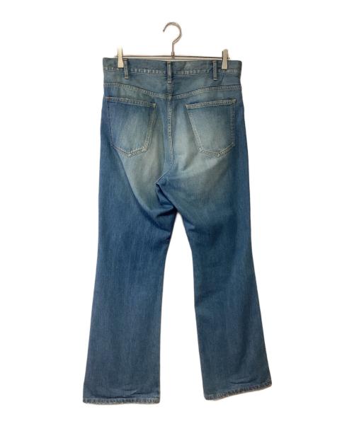MAATEE&SONS（マーティーアンドサンズ）MAATEE&SONS (マーティーアンドサンズ) デニムフレアパンツ ブルー サイズ:2の古着・服飾アイテム
