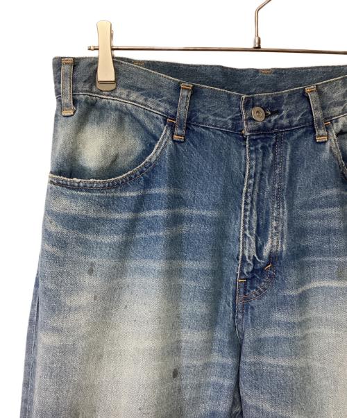 MAATEE&SONS（マーティーアンドサンズ）MAATEE&SONS (マーティーアンドサンズ) デニムフレアパンツ ブルー サイズ:2の古着・服飾アイテム