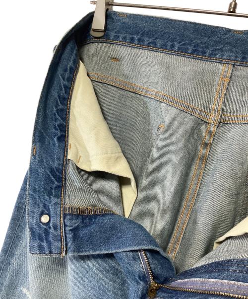 MAATEE&SONS（マーティーアンドサンズ）MAATEE&SONS (マーティーアンドサンズ) デニムフレアパンツ ブルー サイズ:2の古着・服飾アイテム