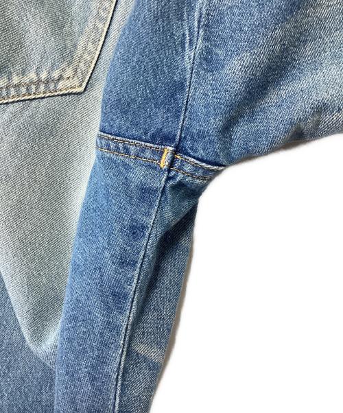 MAATEE&SONS（マーティーアンドサンズ）MAATEE&SONS (マーティーアンドサンズ) デニムフレアパンツ ブルー サイズ:2の古着・服飾アイテム