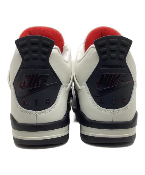 NIKE（ナイキ）NIKE (ナイキ) NIKE AIR JORDAN 4 RETRO OG FLIGHT CLUB ホワイト×ブラック サイズ:28 未使用品の古着・服飾アイテム