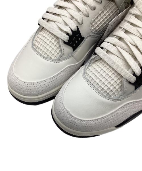 NIKE（ナイキ）NIKE (ナイキ) NIKE AIR JORDAN 4 RETRO OG FLIGHT CLUB ホワイト×ブラック サイズ:28 未使用品の古着・服飾アイテム