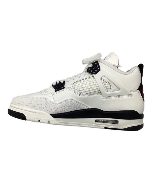 NIKE（ナイキ）NIKE (ナイキ) NIKE AIR JORDAN 4 RETRO OG FLIGHT CLUB ホワイト×ブラック サイズ:28 未使用品の古着・服飾アイテム