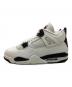 NIKE (ナイキ) NIKE AIR JORDAN 4 RETRO OG FLIGHT CLUB ホワイト×ブラック サイズ:28 未使用品：25000円