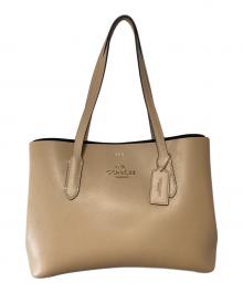 COACH（コーチ）の古着「トートバッグ」｜ベージュ×ブラック