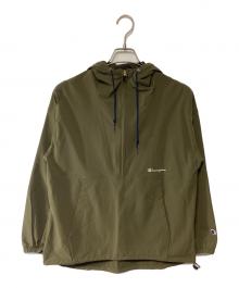 Champion（チャンピオン）の古着「アノラックジャケット」｜オリーブ