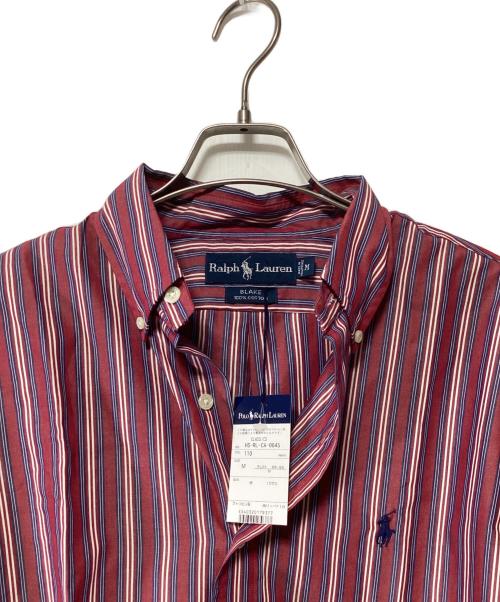 RALPH LAUREN（ラルフローレン）RALPH LAUREN (ラルフローレン) 長袖シャツ レッド×ブルー×ホワイト サイズ:Mの古着・服飾アイテム