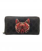 GUCCIグッチ）の古着「長財布」｜ブラック